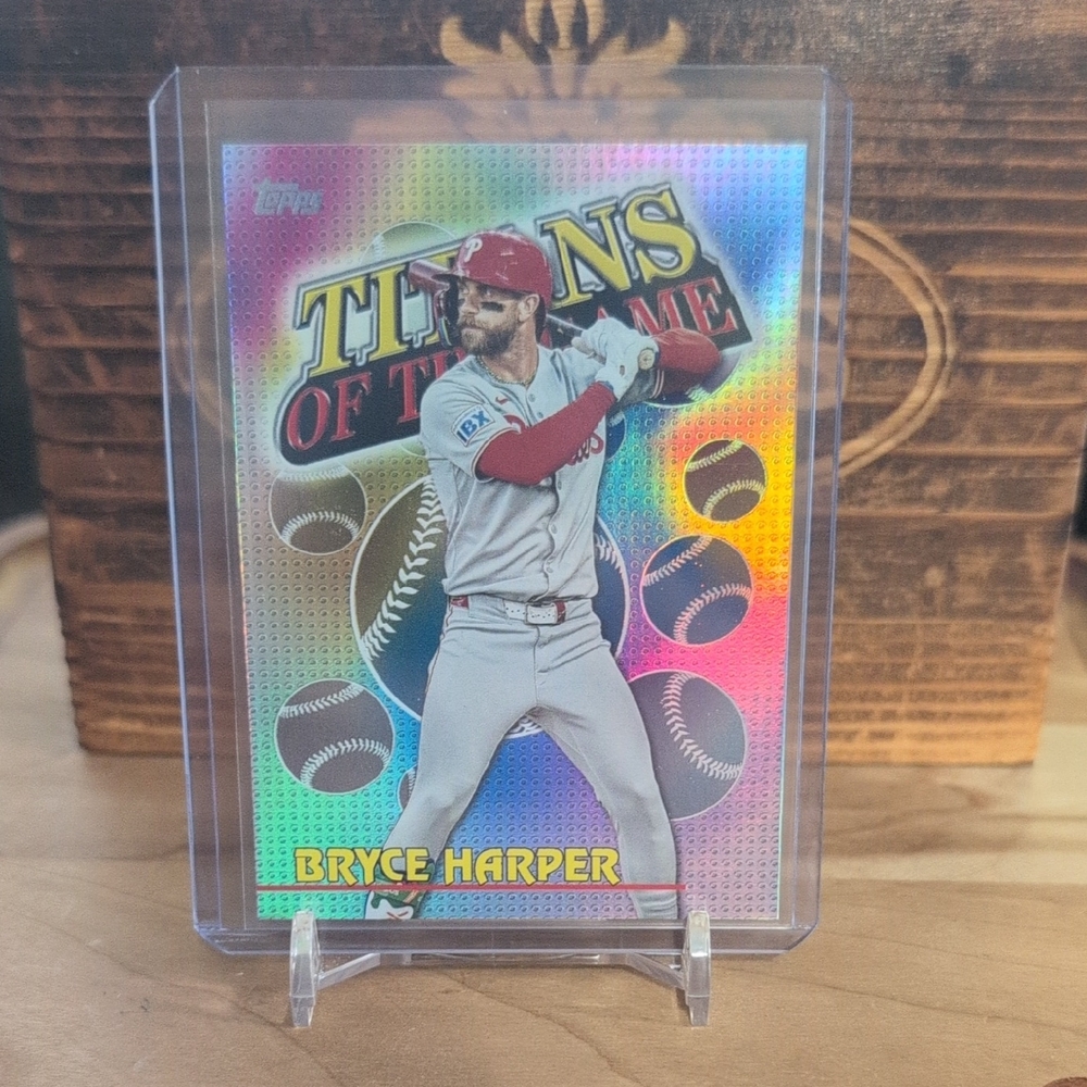 2026 Topps Bryce Harper Titans Of The Game Phillies